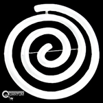 Pewter Celtic Knowth Spiral Pin/Pendant (#JPEW5998)