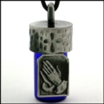 Praying Hands Anointing/Aromatherapy/Memorial Bottle(Pew730)
