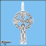 Sterling Silver Celtic High Cross Trinity Knot Pendant (#Q1017)