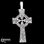 Sterling Silver Celtic High Cross Pendant (#Q116)