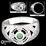 Sterling Silver Celtic Ring (#Q2090)