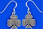 Celtic Shamrock Earrings (RPEW6)