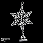 Pewter Bless The Children SnowWondersÂ® Snowflake Ornament (#SW5237)