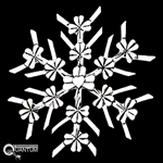 Pewter Shamrock SnowWondersÂ® Snowflake Ornament/Pendant (#SW5341)