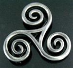 Triskele Celtic Pin (#JPEW6067)