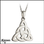 Stainless Steel Trinity Love Knot Pendant (#S28)