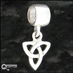 Sterling Silver Celtic Trinity Knot Add-a-Bead (#BQ446)