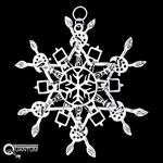 Pewter Artist SnowWondersÂ® Snowflake Ornament/Pendant (#SW5242)