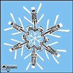 Pewter Nutcracker SnowWondersÂ® Snowflake Ornament/Pendant (#SW5336)