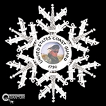 Pewter U.S. Coast Guard SnowWondersÂ® Snowflake Ornament/Pendant (#SW5671)
